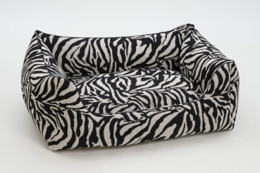 Hundebett Box Bett Zebra - S